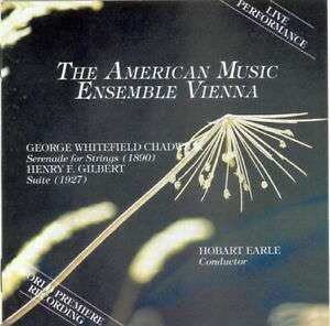 CD George Whitefield Chadwick: Serenade For Strings & Suite