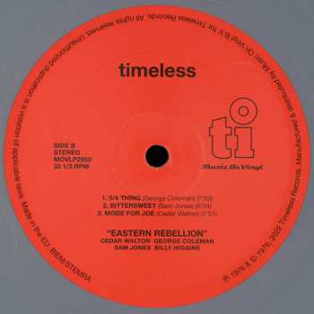 LP George Coleman: Eastern Rebellion CLR | LTD | NUM