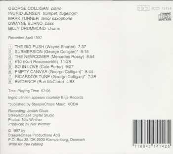 CD George Colligan: The Newcomer