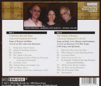2CD George Crumb: Complete Crumb Edition Vol. 13 (American Songbooks II & IV - A Journey Beyond Time | The Winds Of Destiny)