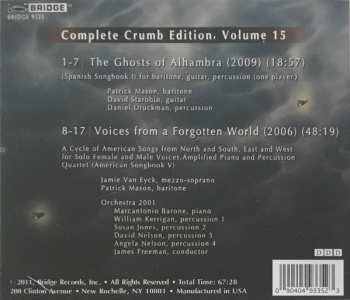 CD George Crumb: The Ghosts Of Alhambra / Voices From A Forgotten World
