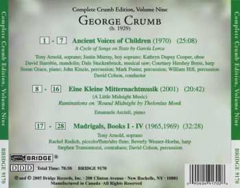 CD Emanuele Arciuli: Ancient Voices Of Children / Eine Kleine Mitternachtmusik / Madrigals, Books I-IV