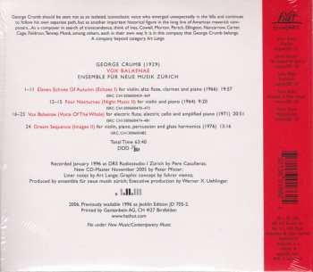 CD George Crumb: Vox Balaenae
