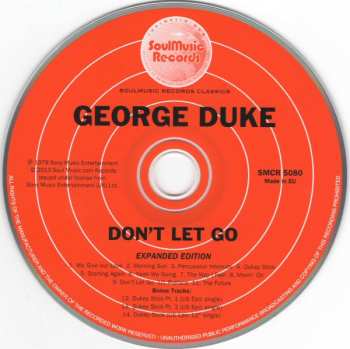 CD George Duke: Don't Let Go