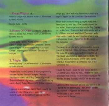 CD George Duke: Dreamweaver