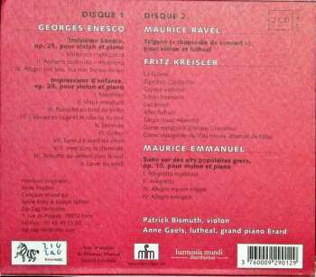 2CD Maurice Ravel: En Miroir / Dans Un Caractère Populaire