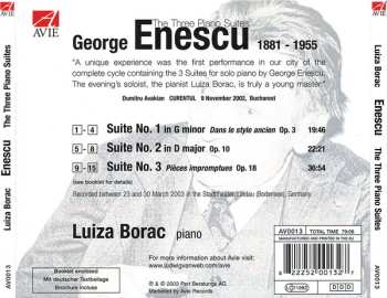 CD George Enescu: The Three Piano Suites