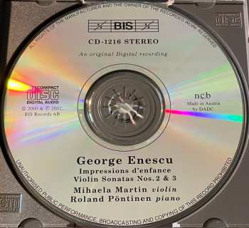 CD George Enescu: Impressions ....
