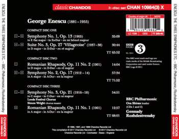 3CD Gennadi Rozhdestvensky: The Three Symphonies