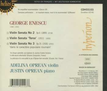 CD George Enescu: Violin Sonatas