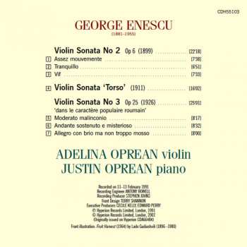 CD George Enescu: Violin Sonatas