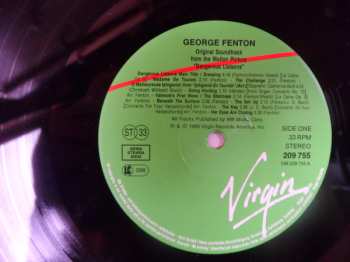 LP George Fenton: Dangerous Liaisons (Original Motion Picture Soundtrack)