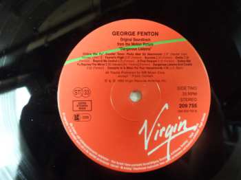 LP George Fenton: Dangerous Liaisons (Original Motion Picture Soundtrack)
