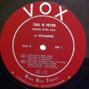LP George Feyer: This Is Feyer