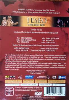 DVD Georg Friedrich Händel: Teseo