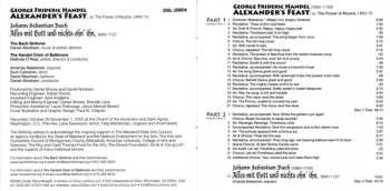 2CD Johann Sebastian Bach: Alexander's Feast / Alles Mit Gott Und Nichts Ohn' Ihn