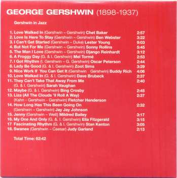10CD/Doos George Gershwin: 1898-1937