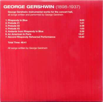 10CD/Doos George Gershwin: 1898-1937