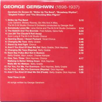 10CD/Doos George Gershwin: 1898-1937