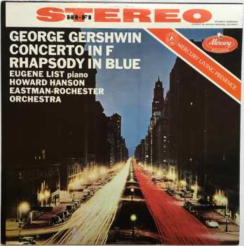LP George Gershwin: Concerto In F · Rhapsody In Blue