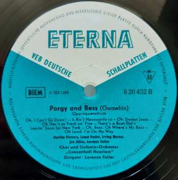 LP George Gershwin: Porgy And Bess (Opernquerschnitt)
