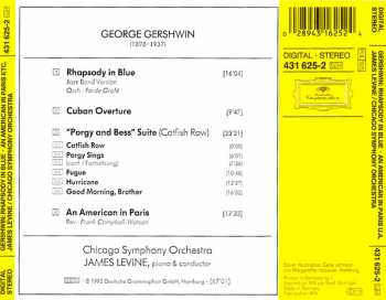 CD The Chicago Symphony Orchestra: Rhapsody In Blue / An American In Paris / "Porgy And Bess" Suite (Catfish Row) / Cuban Overture