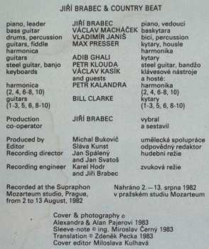 LP Country Beat Jiřího Brabce: George Hamilton IV, Jiří Brabec & Country Beat