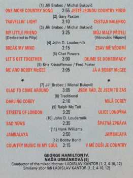 LP Country Beat Jiřího Brabce: George Hamilton IV, Jiří Brabec & Country Beat