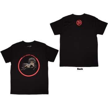 Merch George Harrison: George Harrison Unisex T-shirt: Dark Horse Logo (back Print) (small) S