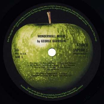 LP George Harrison: Wonderwall Music