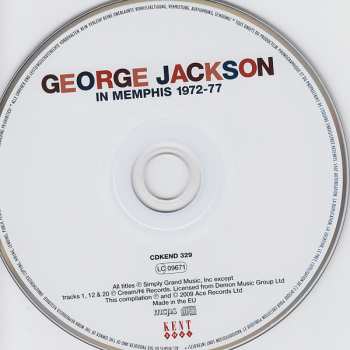 CD George Jackson: In Memphis 1972-77