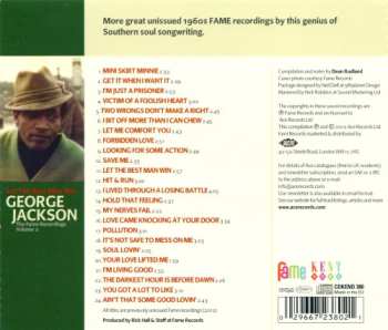CD George Jackson: Let The Best Man Win: The Fame Recordings Volume 2