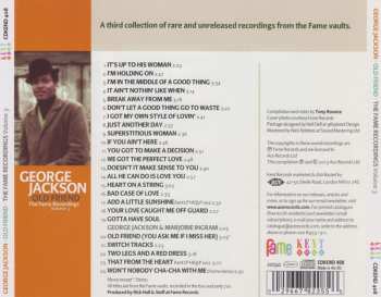 CD George Jackson: Old Friend: The Fame Recordings Volume 3