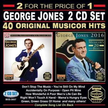 Album George Jones: 40 Original Musicor Hits