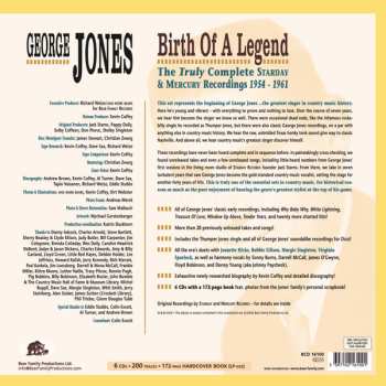 6CD/Doos George Jones: Birth Of A Legend: The Truly Complete Starday & Mercury Recordings 1954-1961