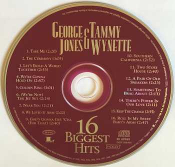 CD George Jones & Tammy Wynette: 16 Biggest Hits