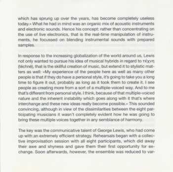 CD George Lewis: Sequel (For Lester Bowie)