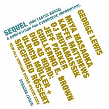 CD George Lewis: Sequel (For Lester Bowie)