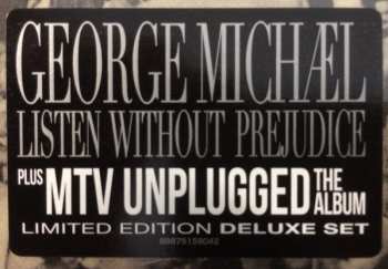 3CD/DVD/Doos George Michael: Listen Without Prejudice + MTV Unplugged DLX | LTD