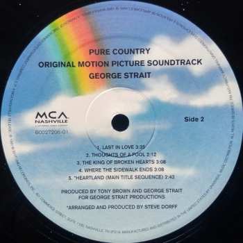 LP George Strait: Pure Country (Original Motion Picture Soundtrack)