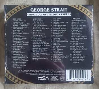 4CD/Doos George Strait: Strait Out Of The Box: Part 1