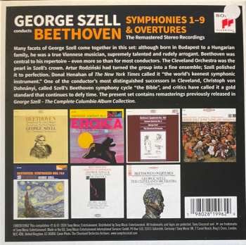 7CD/Doos Ludwig van Beethoven: Symphonies 1-9 & Overtures (The Remastered Stereo Recordings)
