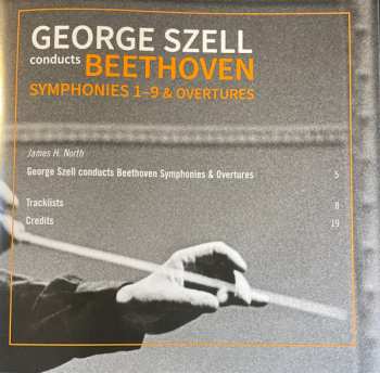 7CD/Doos Ludwig van Beethoven: Symphonies 1-9 & Overtures (The Remastered Stereo Recordings)
