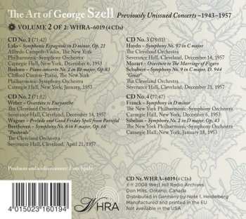 4CD/Doos George Szell: The Art Of George Szell: Previously Unissued Concerts, 1943-1957. Vol. 1 of 2