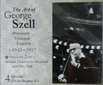 4CD/Doos George Szell: The Art Of George Szell: Previously Unissued Concerts, 1943-1957. Vol. 1 of 2