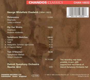 CD Detroit Symphony Orchestra: Melpomene / Rip Van Winkle / Tam O'Shanter / Symphonic Sketches