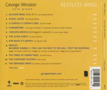 CD George Winston: Restless Wind DIGI