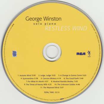 CD George Winston: Restless Wind DIGI