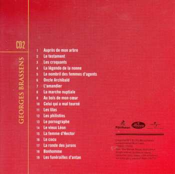 5CD/Doos Georges Brassens: L'Album De Sa Vie LTD