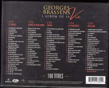 5CD/Doos Georges Brassens: L'Album De Sa Vie LTD